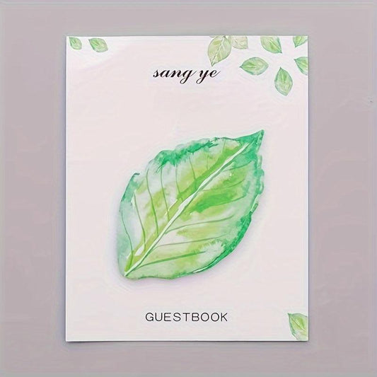 Fresh Leaf Sticky Notes, Tearable Notepad, N Times Sticky Mes