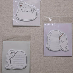 30-Pack Cartoon Seal Sticky Notes for Office and Students