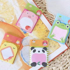 Animal Paradise Sticky Note Message Sticker Set