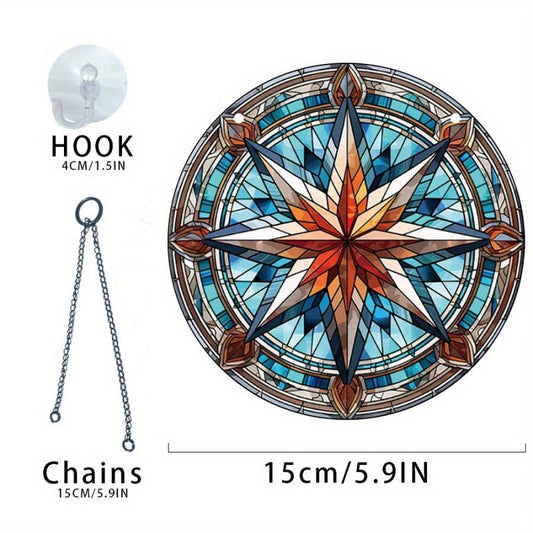Christmas Acrylic Snowflake Window Decoration for Home Party