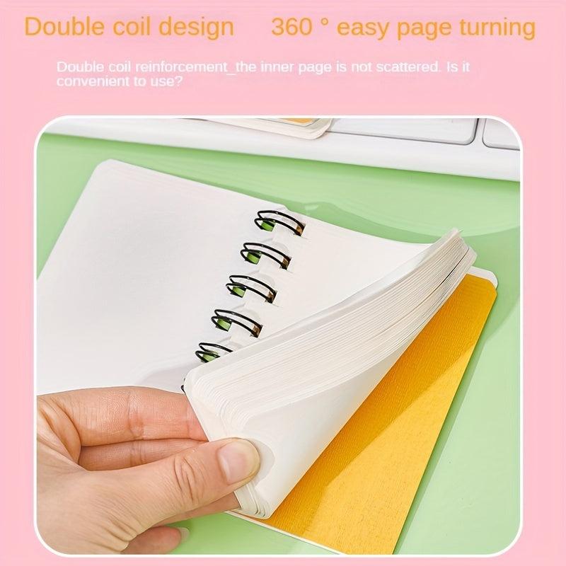 Cartoon Panda Coil Book Portable Pocket Notepad