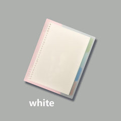 A5 Candy PP Binder Wind Notebook Refill Shell