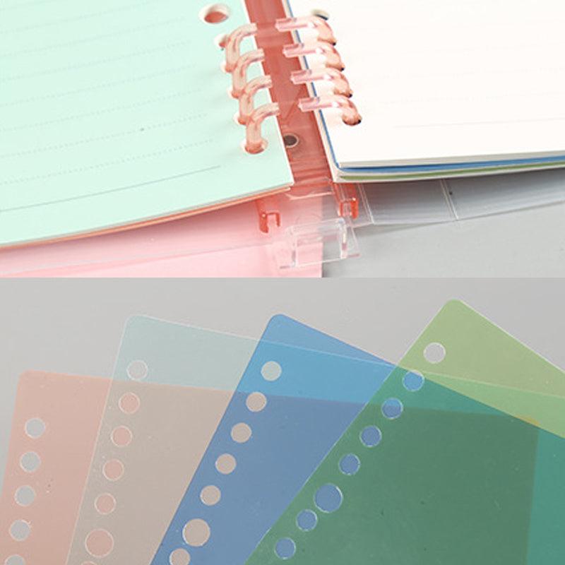 A5 Candy PP Binder Wind Notebook Refill Shell