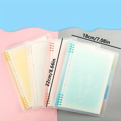 A5 Candy PP Binder Wind Notebook Refill Shell