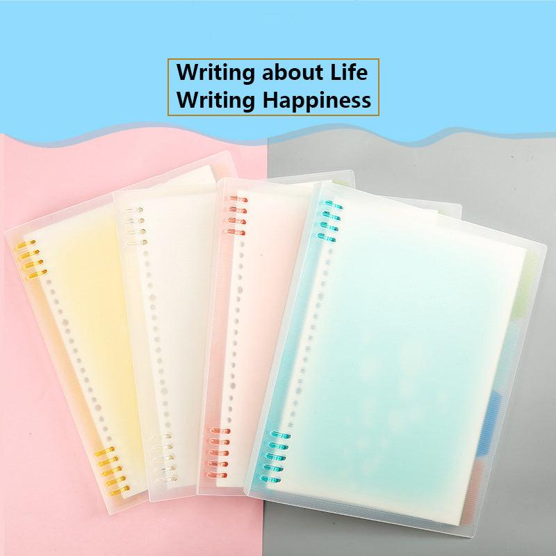 A5 Candy PP Binder Wind Notebook Refill Shell