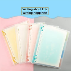 A5 Candy PP Binder Wind Notebook Refill Shell