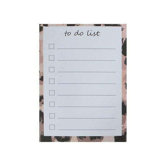 Leopard Pattern Memo Pad Tearable Sticky Note Notepad