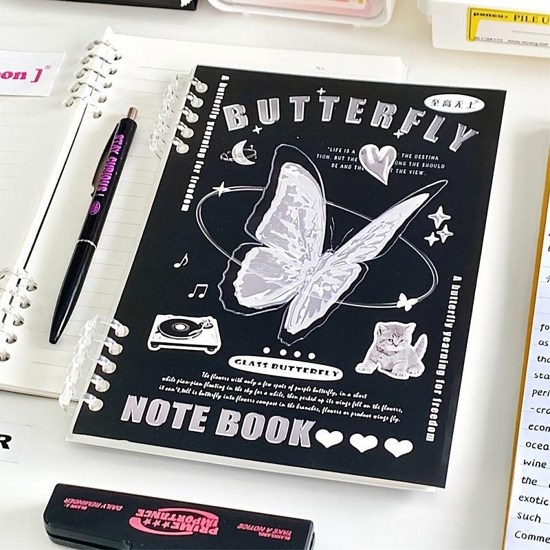 A5 Glass Texture Coil Notebook 50 Sheets