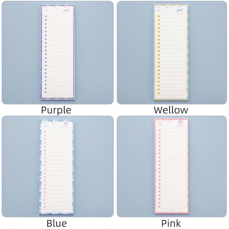 Book Cartoon Long Strip Planner for Students