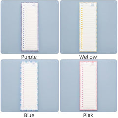 Book Cartoon Long Strip Planner for Students