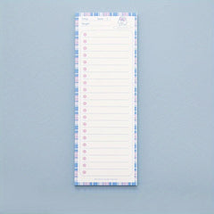 Book Cartoon Long Strip Planner for Students