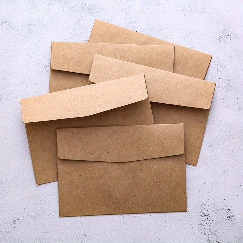 Retro Cowhide Envelope 16 0 10 Love Letter Greeting Card Postcard