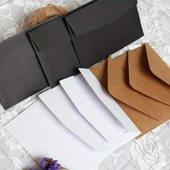 Retro Cowhide Envelope 16 0 10 Love Letter Greeting Card Postcard