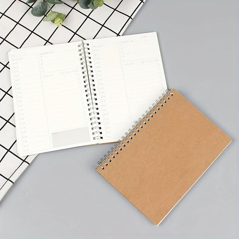 B6 Planner Scheduler Notebook 100 Pages
