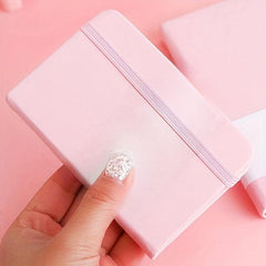 PU Leather Horizontal Line Notebook 96 Sheets A6 A7
