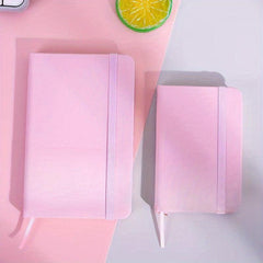 PU Leather Horizontal Line Notebook 96 Sheets A6 A7