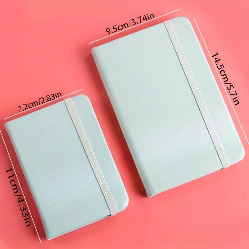 PU Leather Horizontal Line Notebook 96 Sheets A6 A7