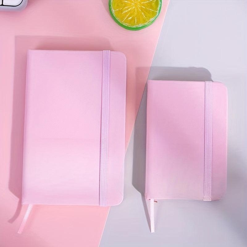 PU Leather Horizontal Line Notebook 96 Sheets A6 A7
