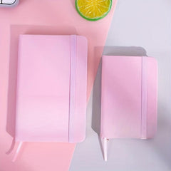 PU Leather Horizontal Line Notebook 96 Sheets A6 A7