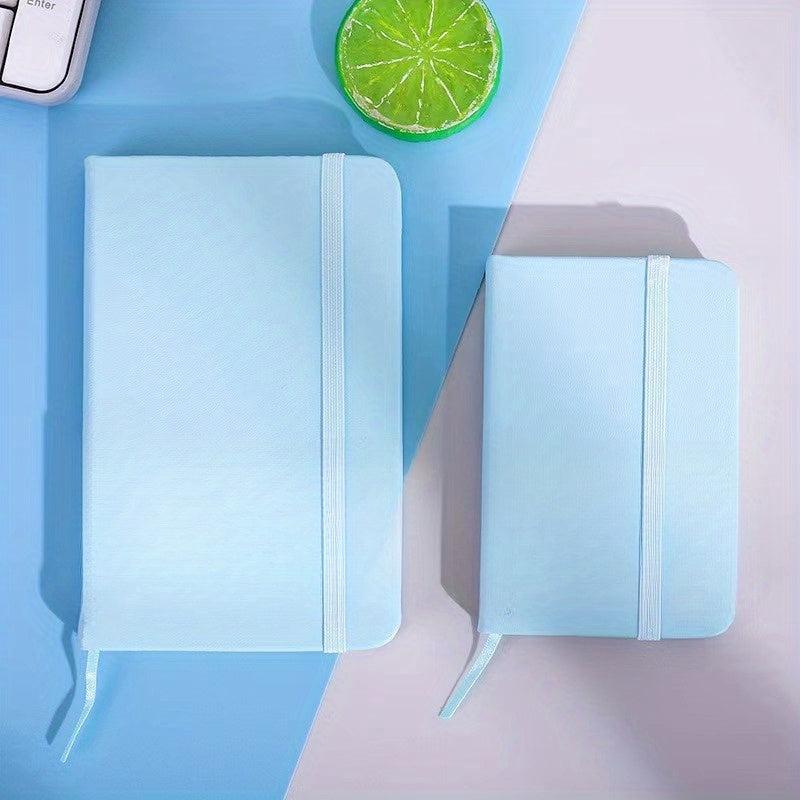 PU Leather Horizontal Line Notebook 96 Sheets A6 A7