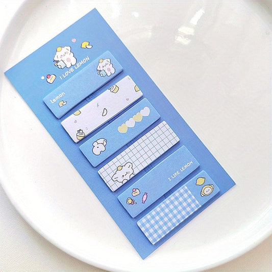 1pc Marker Stickers Small Fresh Self-adhesive Bookmark Stickers