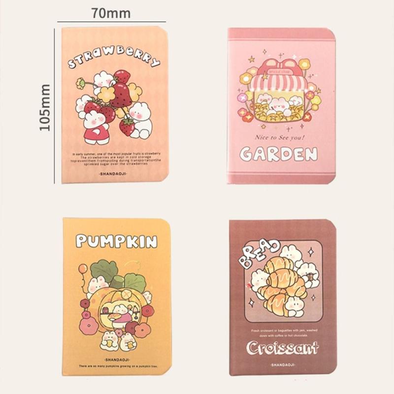 A7 Mini Notebook Cartoon Agenda Organizer Diary Pocket Notepad