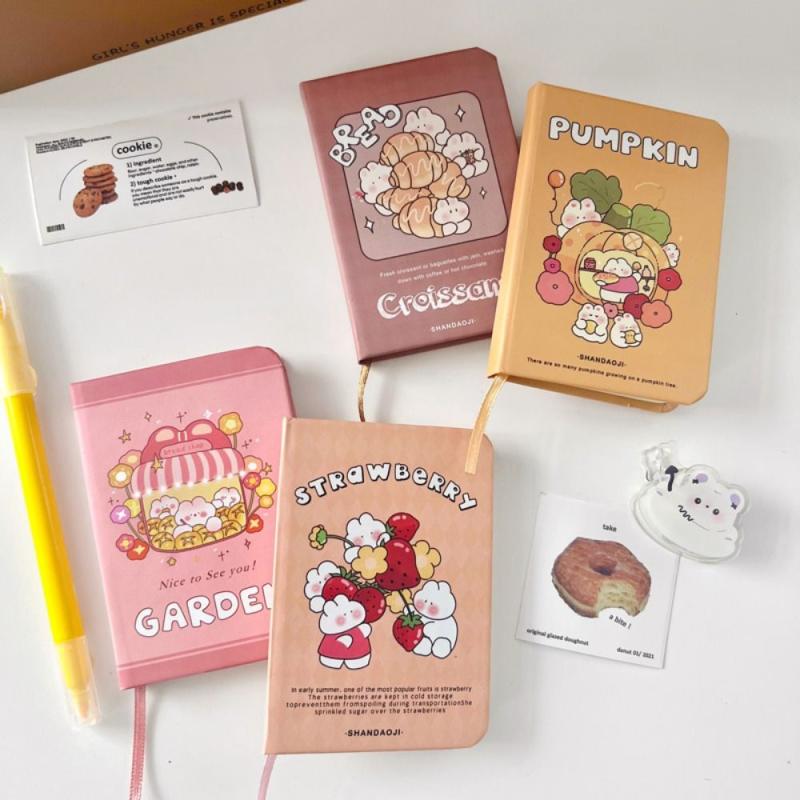 A7 Mini Notebook Cartoon Agenda Organizer Diary Pocket Notepad