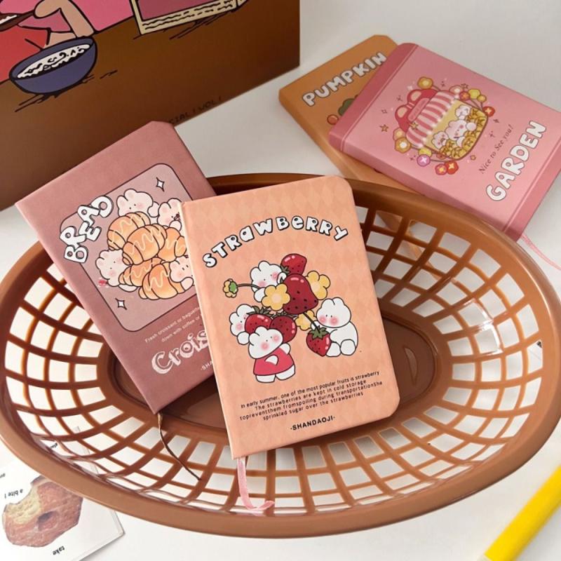 A7 Mini Notebook Cartoon Agenda Organizer Diary Pocket Notepad