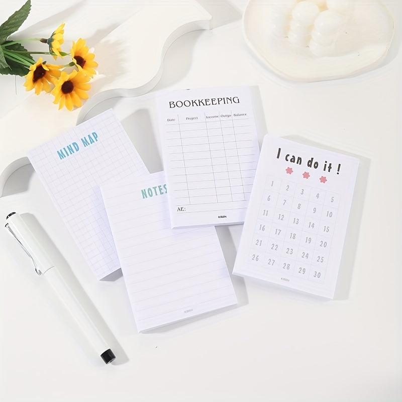 1pc Non Adhesive Note Pad Convenience Paper 8x11 60 Sheets