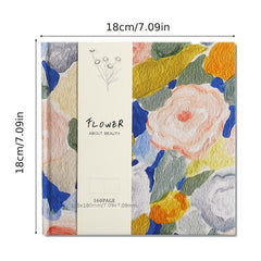 Fabric Painting Sense Blank Journal Book Graffiti Action Comic Book