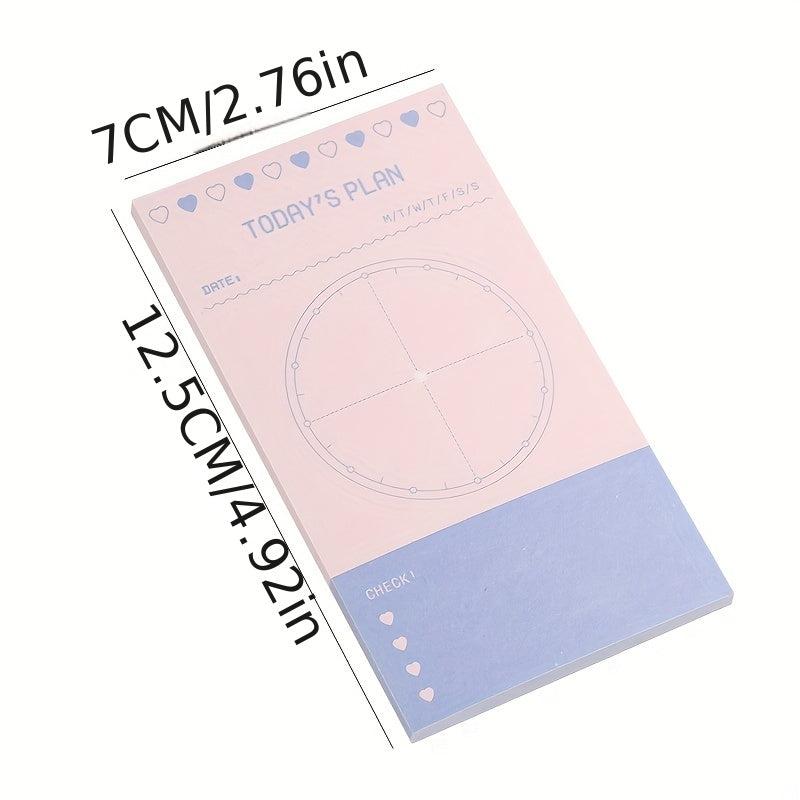 50 Sheets Carry on Tearable Small Book Daily Message Notepad Memo Pad