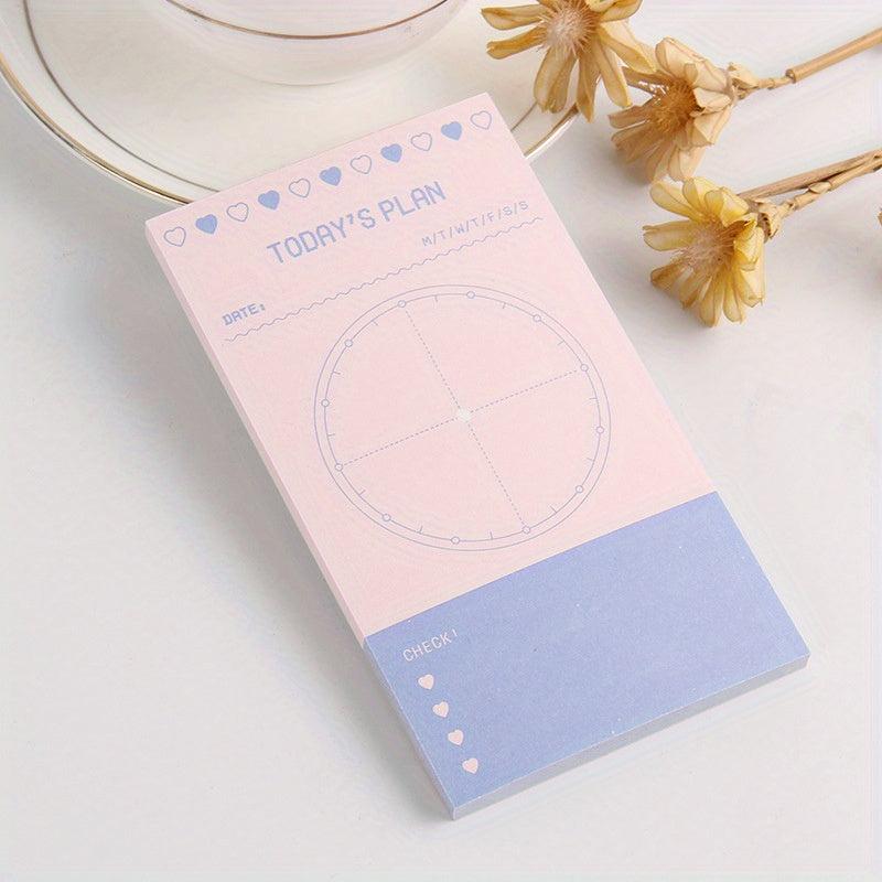 50 Sheets Carry on Tearable Small Book Daily Message Notepad Memo Pad