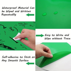 6 Inch Dry Erase Round Whiteboard Marker Stickers 9 Colors - School Classroom