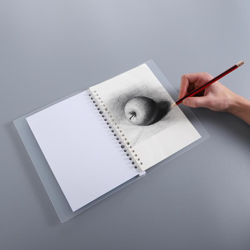60 Pages A5 B5 Loose Leaf Notebook with Checkered Blank and Lined Styles