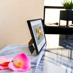 Sweet Moment Photo Frame - Elegant White Picture Frame for Home Decor