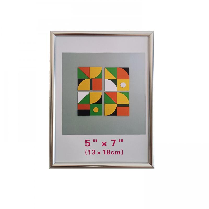 Sweet Moment Photo Frame - Elegant White Picture Frame for Home Decor