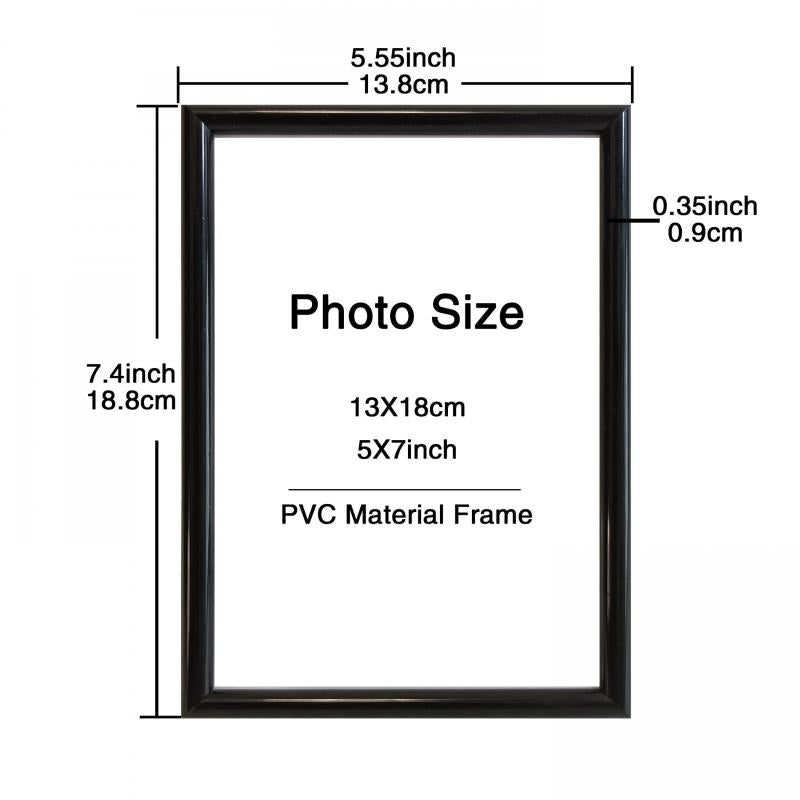 Sweet Moment Photo Frame - Elegant White Picture Frame for Home Decor