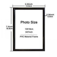 Sweet Moment Photo Frame - Elegant White Picture Frame for Home Decor