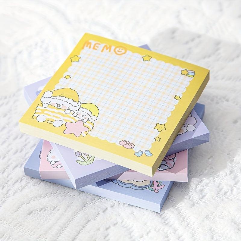 80 Sheets Cute Cartoon Puppy Sticky Notes for Students