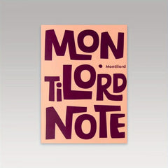 Thickened Student Japanese Notebook, High Appearance, Horizontal Line