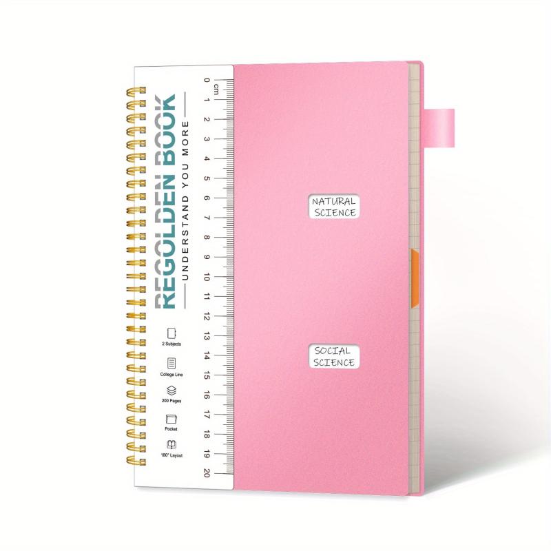 Ruled Spiral Notebook 200 Pages 7x10