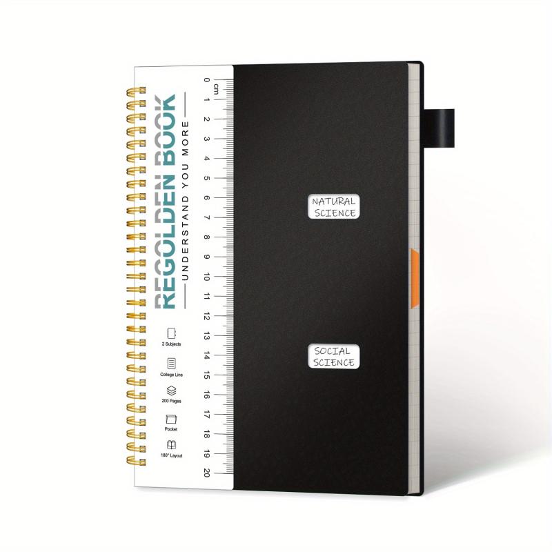 Ruled Spiral Notebook 200 Pages 7x10