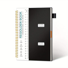 Ruled Spiral Notebook 200 Pages 7x10