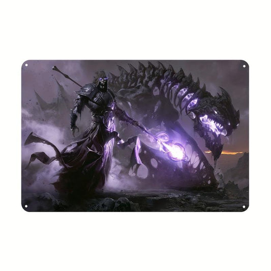 Hell Rider Return Metal Tin Sign 8x12 Home Decoration Artwork