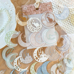 33pcs Lace Material Wrapped with Colored Yarn for DIY Journal