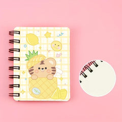 Cartoon Flip Coil Notebook Student Pocket Office Learning Diary Portable Small