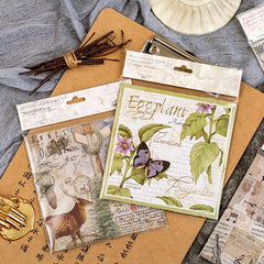 Vintage Gilding Stickers & Sticky Notes Set