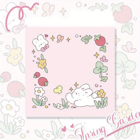 Spring Garden Series Sticky Notes 100 Sheets 13.5x9.5cm