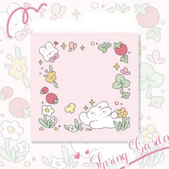 Spring Garden Series Sticky Notes 100 Sheets 13.5x9.5cm