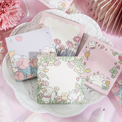 Spring Garden Series Sticky Notes 100 Sheets 13.5x9.5cm
